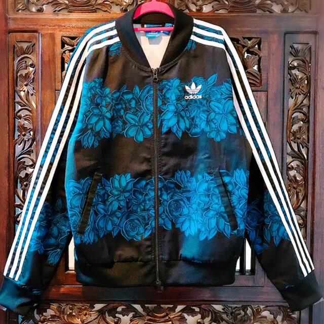 adidas originals 花柄 ブルゾン ジャージ