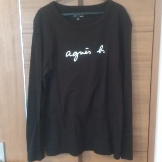 アニエスベー(agnes b.)の美品 agnes b. ロンT ブラック T2(Tシャツ(長袖/七分))