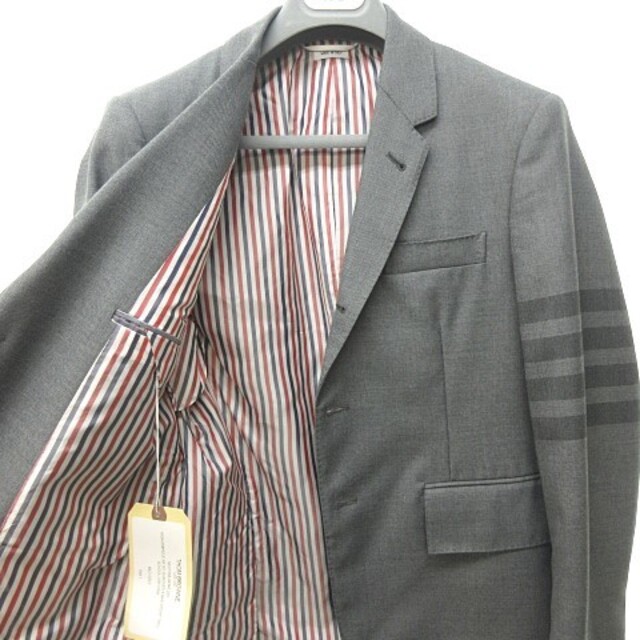 トムブラウン THOM BROWNE 現行モデル タグ付 4BAR ジャケット トムブラウン THOM BROWNE 現行モデル タグ付 4BAR ジャケット