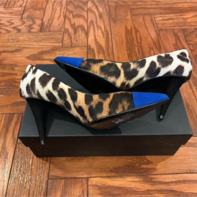 GIUSEPPE ZANOTTI*未使用 ヒョウ柄 パンプス - ハイヒール/パンプス