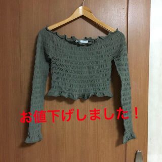 ザラ(ZARA)のZARA カットソー(カットソー(長袖/七分))