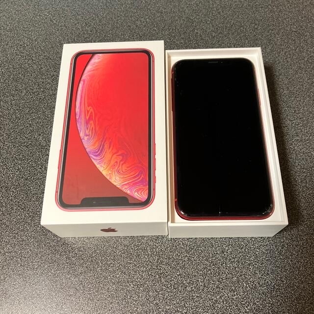 iPhone XR 128GB RED 赤 SIMフリー 本体