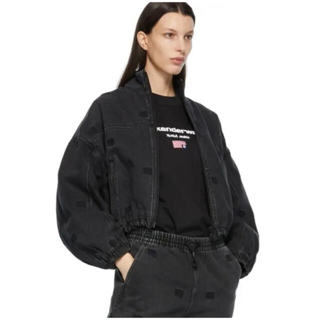 新品未使用！AlexanderWang ロゴ デニム トラックジャケット | フリマアプリ ラクマ