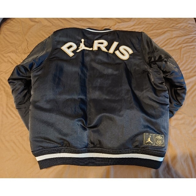 NIKE(ナイキ)のAIR JORDAN×PSG パリ・サンジェルマン　バーシティジャケット メンズのジャケット/アウター(スタジャン)の商品写真