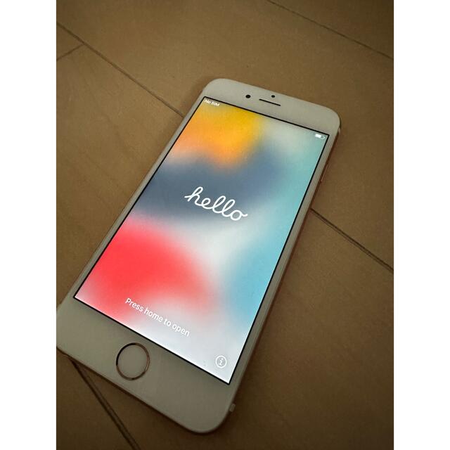 iPhone 6s Rose Gold 64 GB au バッテリー89%