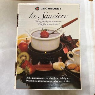 ルクルーゼ(LE CREUSET)のLE CREUSET ル　クルーゼ　ミニフォンデュセット(食器)