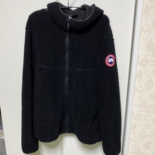 カナダグース(CANADA GOOSE)のカナダグースフリースジャケット/L/ポリエステル/BLK/6997M(ダウンジャケット)