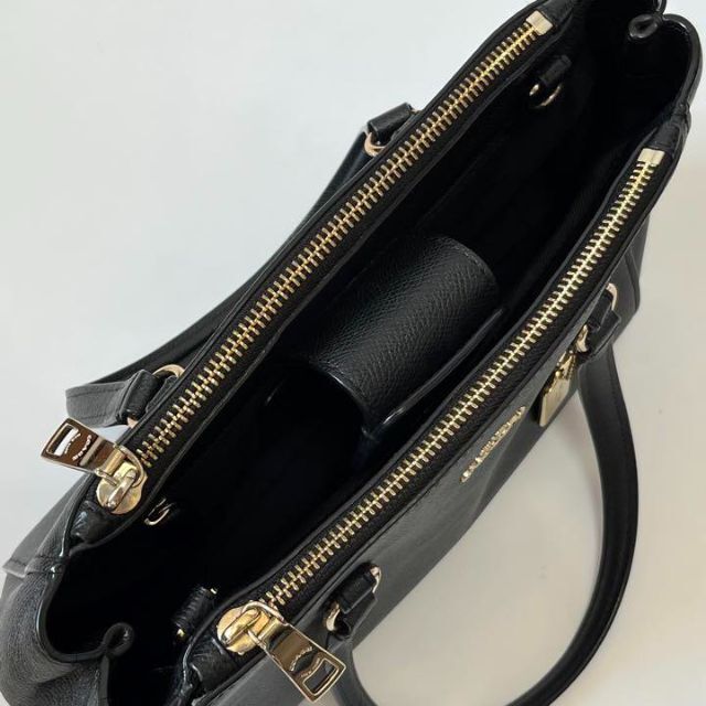 美品　COACH 163 2way ショルダーバッグ ブラック オールレザー