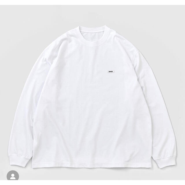 ennoy 2Pack L/S T-Shirt (WHITE) 胸ロゴのみ