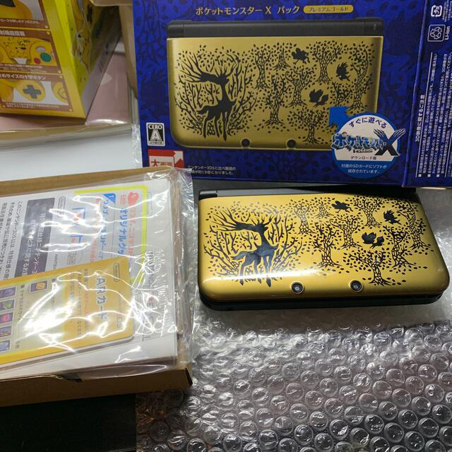 yoshi様専用】3dsll ポケットモンスターXパック プレミアムゴールド て