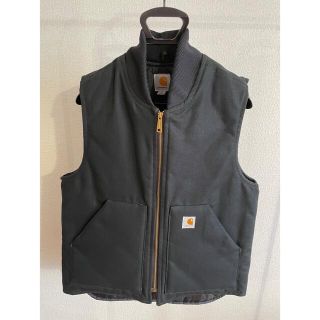 カーハート(carhartt)のcarhartt ダックワークベスト　ブラックM(その他)