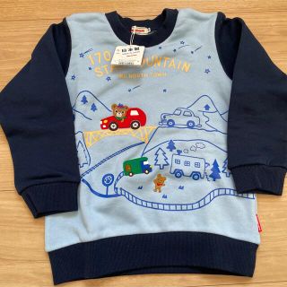 ミキハウス(mikihouse)のミキハウス　トレーナー　110センチ　新品(Tシャツ/カットソー)