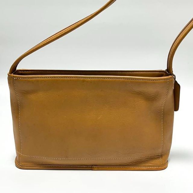 COACH - 【美品】オールドコーチ レザー ワンショルダー レア キャメル