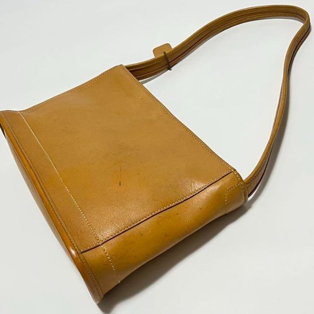 COACH - 【美品】オールドコーチ レザー ワンショルダー レア キャメル