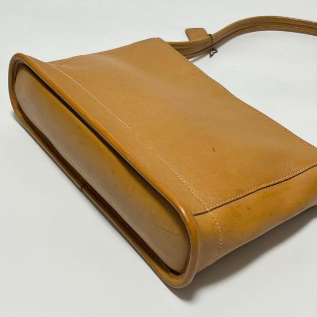 COACH - 【美品】オールドコーチ レザー ワンショルダー レア キャメル