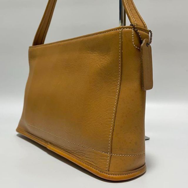 COACH - 【美品】オールドコーチ レザー ワンショルダー レア キャメル
