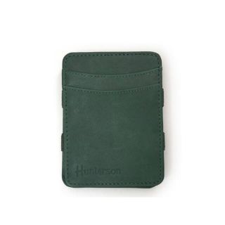 hunterson magic wallet グリーン(マネークリップ)