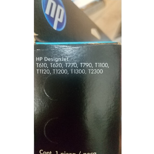 HP(ヒューレットパッカード)のhp ヒューレット・パッカード　インク72 シアン インテリア/住まい/日用品のオフィス用品(オフィス用品一般)の商品写真