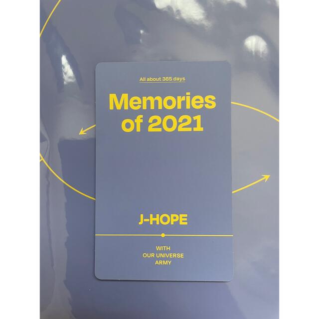 防弾少年団(BTS) - BTS Memories 2021 DVD j-hope ホビ ホソク トレカ