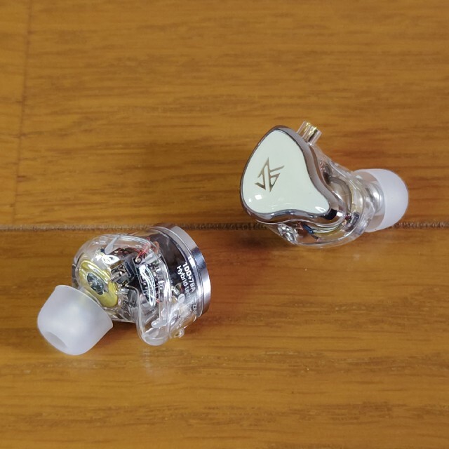 美品】KZ ZAS イヤホン+KBEAR KBX4913 純銀ケーブルセット