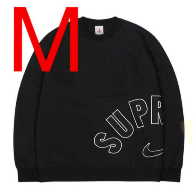 Supreme Nike Arc Crewneck Black 黒 M