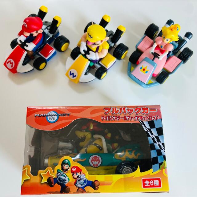 早い者勝ち マリオカートwii プルバックカー セール - キャラクターグッズ