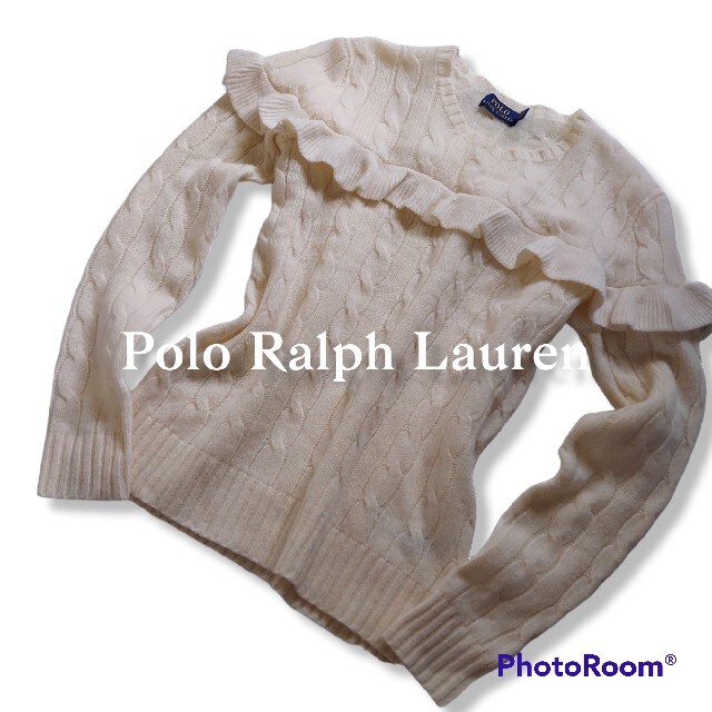 POLO RALPH LAUREN(ポロラルフローレン)のPolo Ralph Lauren レディースニット カシミヤ XS 美品 レディースのトップス(ニット/セーター)の商品写真