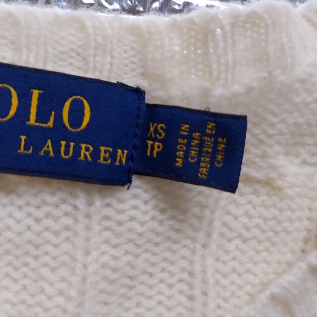 POLO RALPH LAUREN(ポロラルフローレン)のPolo Ralph Lauren レディースニット カシミヤ XS 美品 レディースのトップス(ニット/セーター)の商品写真