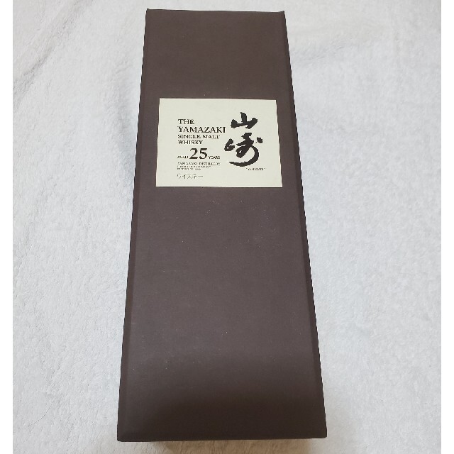 食品/飲料/酒山崎25年【空箱】