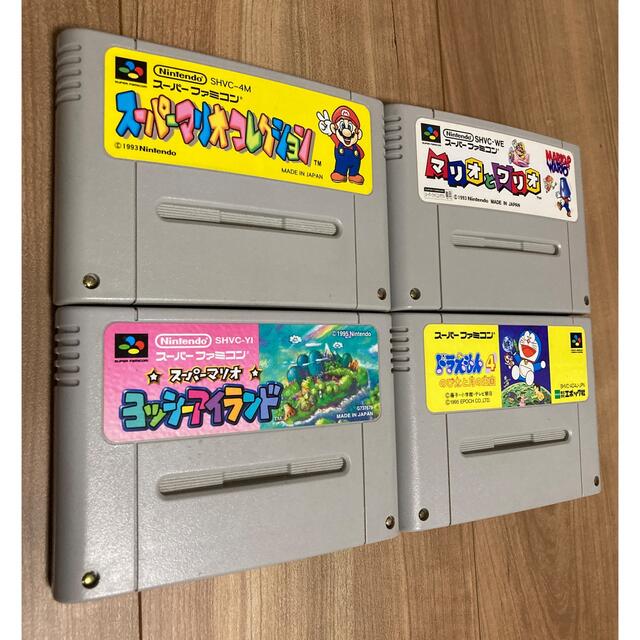 【箱説有】スーパーファミコン ソフト 4本