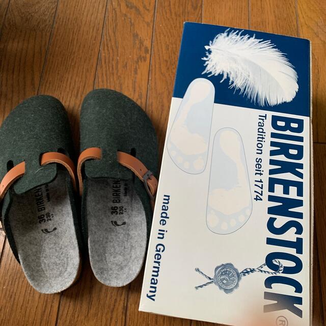 BIRKENSTOCK(ビルケンシュトック)のビルケンシュトック　ボストン　スリッポン　36  das76様専用 レディースの靴/シューズ(スリッポン/モカシン)の商品写真