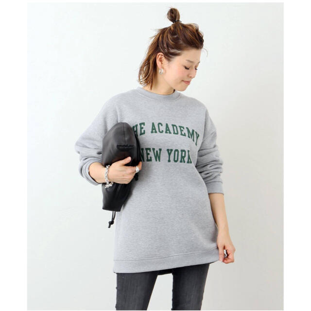 DEUXIEME CLASSE(ドゥーズィエムクラス)の 【THE ACADEMY NEWYORK】CREW NECK スウェットGRY メンズのトップス(スウェット)の商品写真