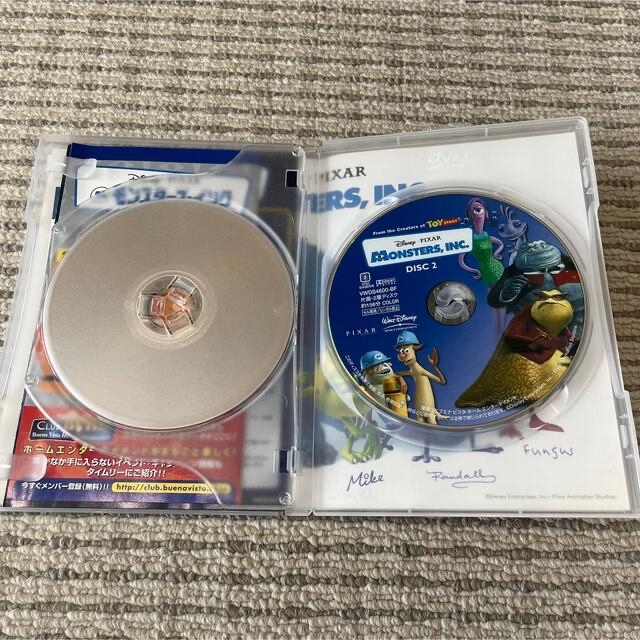 Disney(ディズニー)の【専用】モンスターズインク　スペシャル・エディション DVD エンタメ/ホビーのDVD/ブルーレイ(舞台/ミュージカル)の商品写真