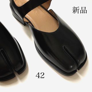 マルタンマルジェラ(Maison Martin Margiela)の新品/42 メゾン マルジェラ TABI 足袋 タビ サンダル ブラック 黒(サンダル)