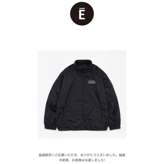 ennoy packable nylon jacket L | www.innoveering.net