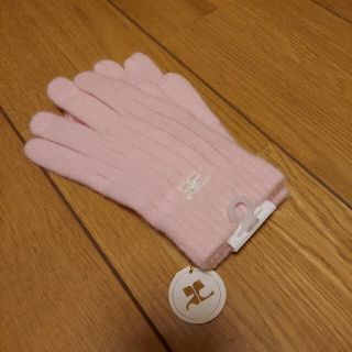 クレージュ(Courreges)の【未使用品】　手袋　クレージュ　ピンク(手袋)