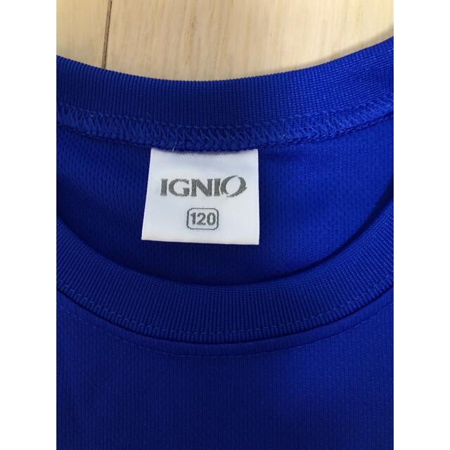 IGNIO 120センチ　男の子　シャツ キッズ/ベビー/マタニティのキッズ服男の子用(90cm~)(Tシャツ/カットソー)の商品写真