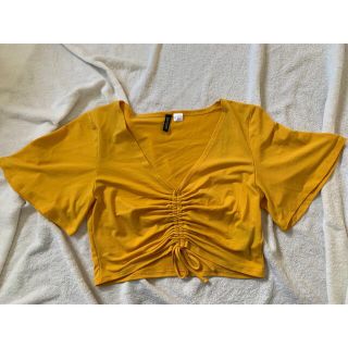 エイチアンドエム(H&M)のH＆M ブラウス(カットソー(半袖/袖なし))