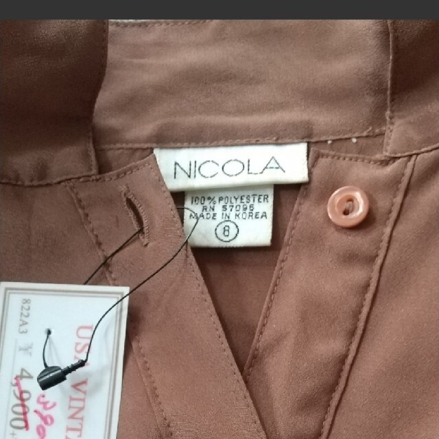 NICOLAブラウス レディースのトップス(シャツ/ブラウス(長袖/七分))の商品写真