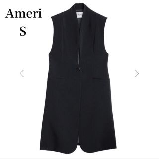 アメリヴィンテージ(Ameri VINTAGE)のAmeri  新品♡WAVE COLLAR ANGULAR VEST  Ｓサイズ(ベスト/ジレ)