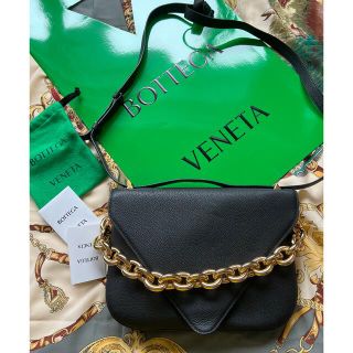 ボッテガヴェネタ(Bottega Veneta)の値下げbottega venetaボッテガヴェネタ☆マウント黒ショルダーバック(ショルダーバッグ)