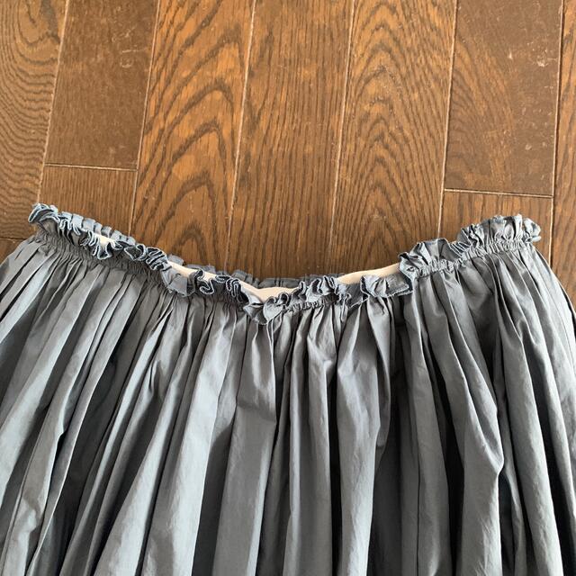 Demi-Luxe BEAMS(デミルクスビームス)のデミルクスビームス　ギャザースカート レディースのスカート(ひざ丈スカート)の商品写真