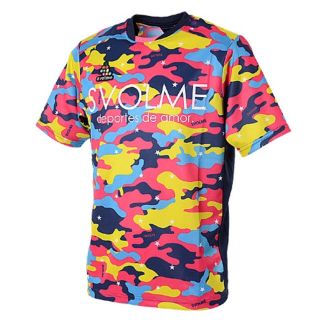 SVOLME カモ柄 プラTシャツ ミックス M(ウェア)