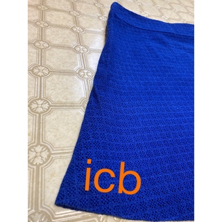 アイシービー(ICB)の美品　icbスカート(ひざ丈スカート)