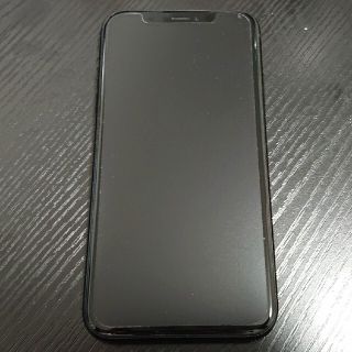 アイフォーン(iPhone)のiPhone XR 64GB ブラック　中古　SIMフリー版(スマートフォン本体)