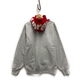 フードロゴ SUPREMEの通販 100点以上 | フリマアプリ ラクマ 【爆買い!】 Supreme シュプリームミラードロゴスウェットパーカー フード刺繍ロゴ パーカー
