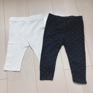 ベビーギャップ(babyGAP)のレギンス2枚セット(パンツ)