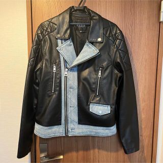 GUESS - GUESS ライダースジャケットの通販 by カイ's shop|ゲスなら