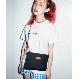 エックスガール(X-girl)の【X-girl】BOX LOGO SACOCHE(ショルダーバッグ)