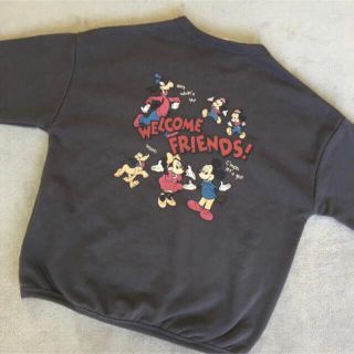 ディズニー(Disney)の完売品 入手困難 レア ❤️ ディズニー ミッキー 裏起毛 トレーナー(Tシャツ/カットソー)